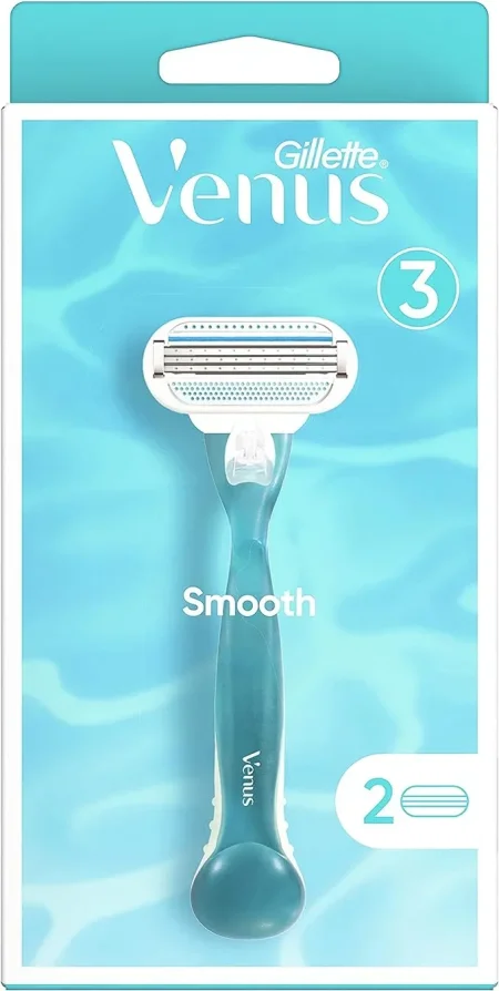 ماكينة فينوس تحتوي على 3 شفرات نعومة وسلاسة - Gillette Venus Smooth