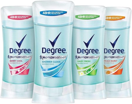 مزيل عرق ديغري المتطور – حماية 72 ساعة بتقنية Body Heat Activated