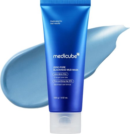ماسك الطين لإزالة الرؤوس السوداء وتنظيف المسام Medicube ZERO PORE BLACKHEAD MUD MASK
