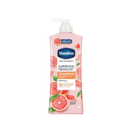 فازلين مرطب للجسم - Vaseline SuperFood Fresh Look Body Lotion-Grape Fruit