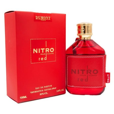 عطر نيترو ريد ( الأحمر ) من ديمونت للرجال -  Nitro Red Pour Homme EDP By Dumont For Men 100ml