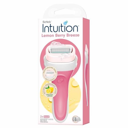 ماكينة حلاقة انتويشن فريش سيتروس بيري للنساء -  Schick Intuition Lemon Berry