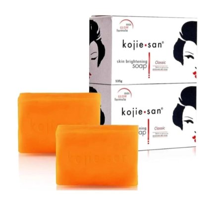 صابونة كوجي سان لتفتيح الوجه بالكوجيك اسيد ٢ في ١ – Kojie San Skin Lightening Kojic Acid Soap