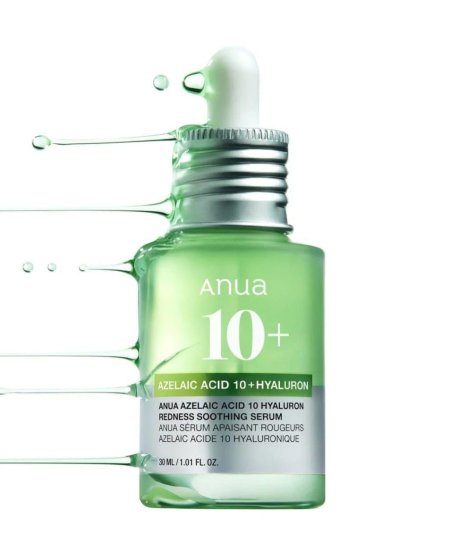 انوا سيروم الآزليك اسيد المهدئ للبشرة -  ANUA AZELAIC ACID 10 HYALURON REDNESS SOOTHING SERUM